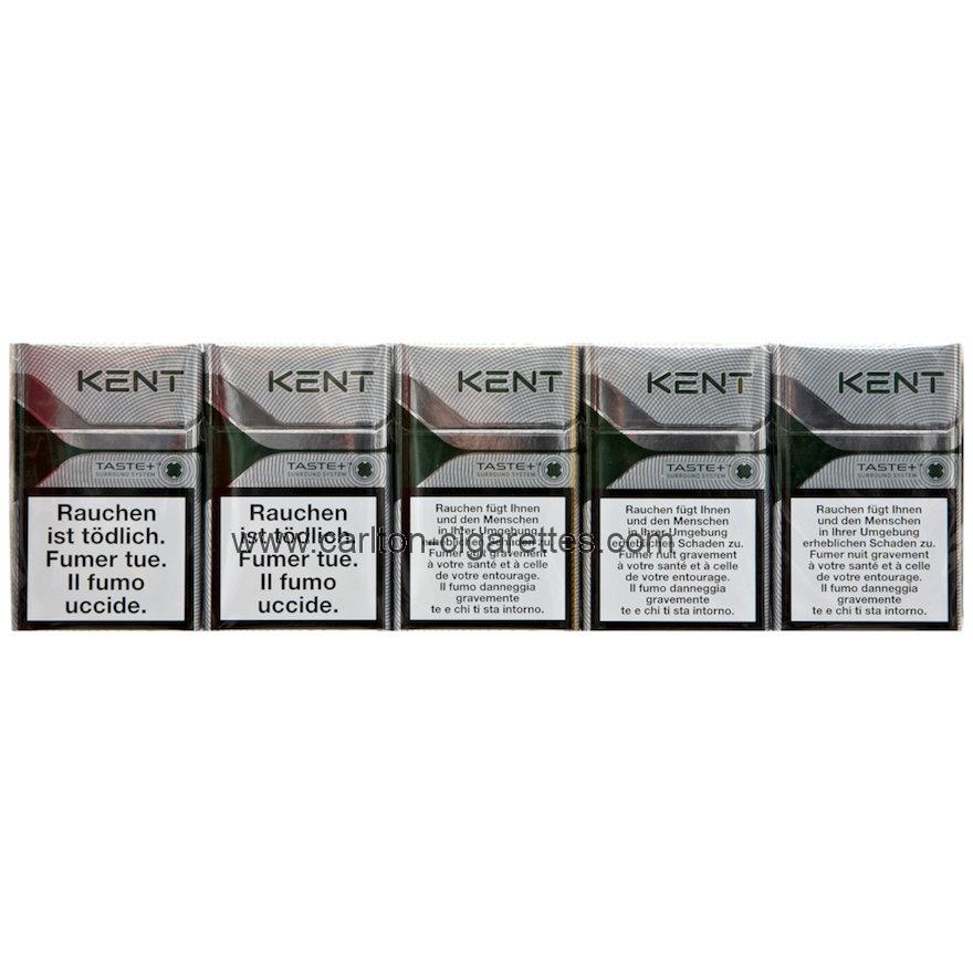 Kent Taste+ Menthol Box Cigarette Carton