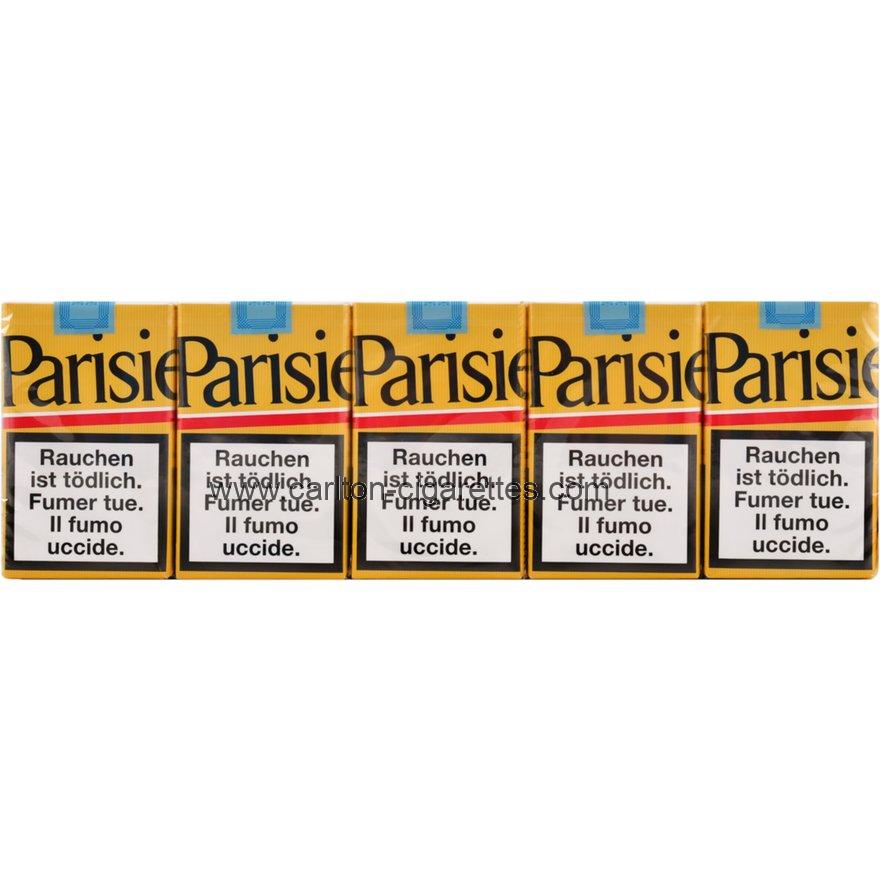 Parisienne Jaune Soft Cigarette Carton