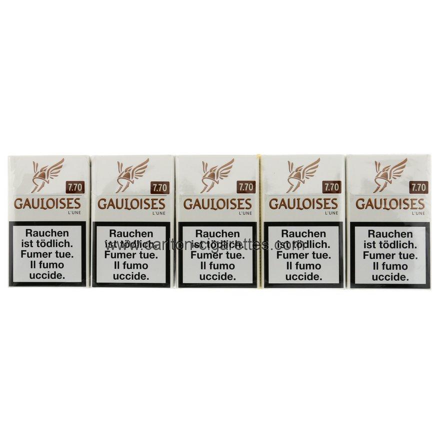 Gauloises L'Une Box Cigarette Carton