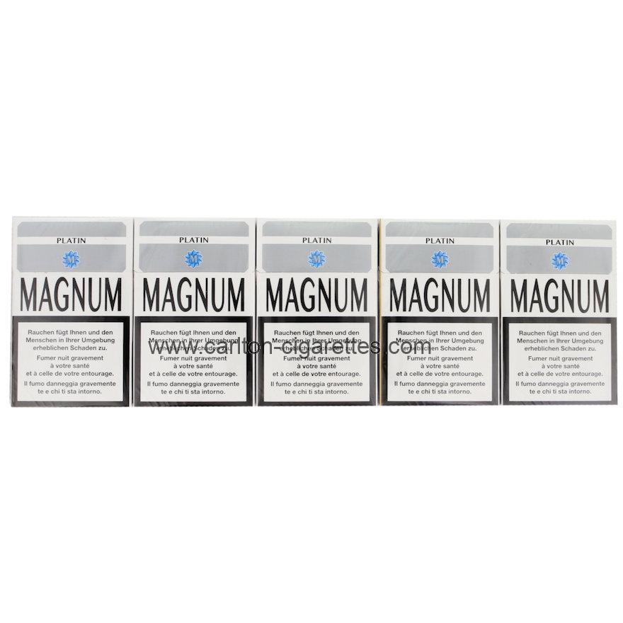 Magnum Platin Box Cigarette Carton