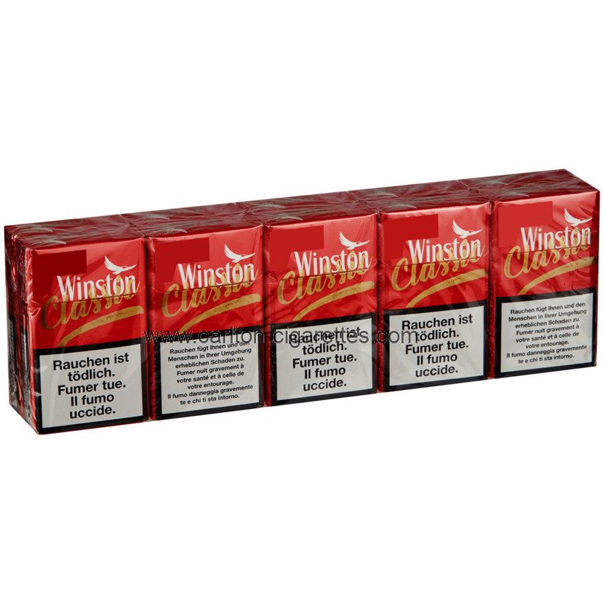  Bitcoin purchase Winston Classic Box Cigarette Carton