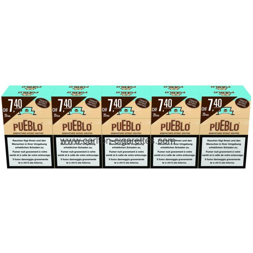 Pueblo Cigarettes Classic Box Carton