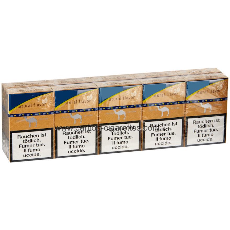 Camel Natural Flavor Filter Box Cigarette Carton