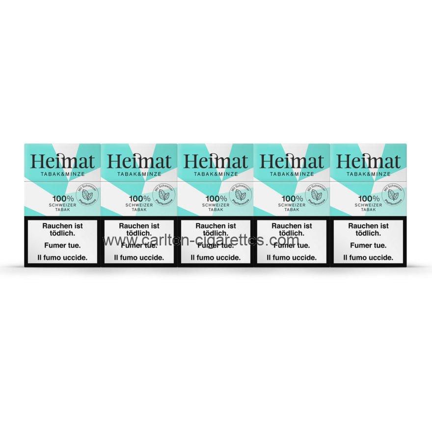 Heimat Tobacco & Mint Box Cigarette Carton